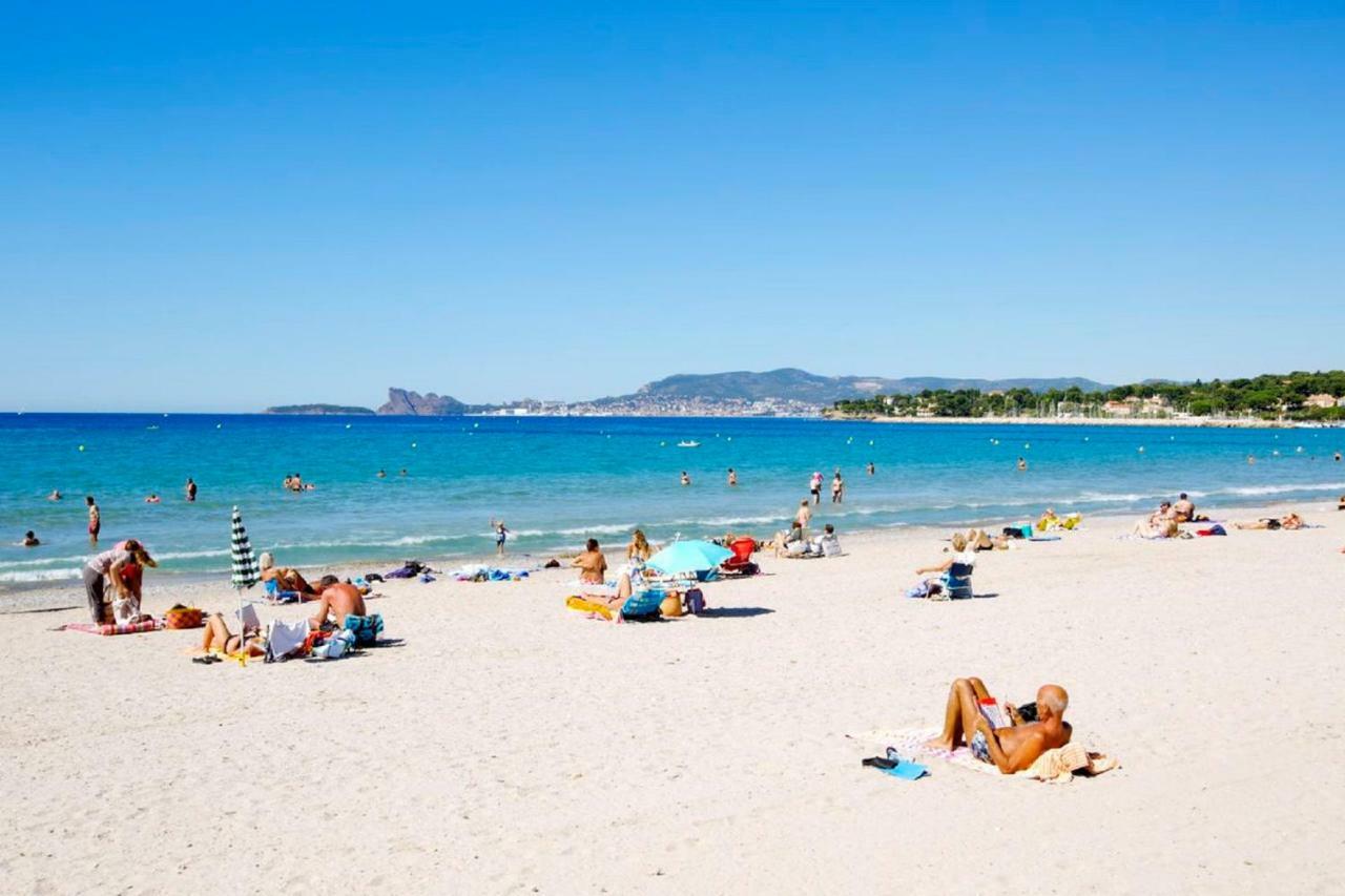 Villa Spacieuse, Climatisation, Piscine, Jardin Paysage, Proche Mer Saint-Cyr-sur-Mer Bagian luar foto